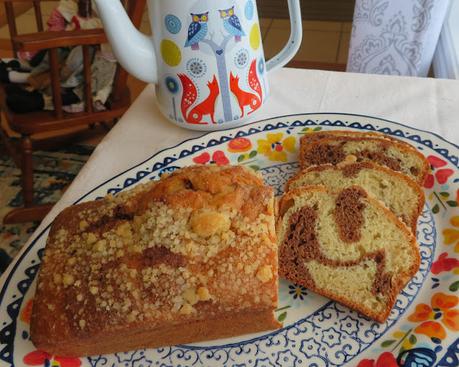 Cinnamon Swirl Sour Cream Loaf Cake