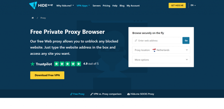 10 Best Proxy Browsers for Online Privacy Hide.me- private browser proxy