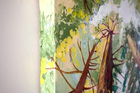 Warm Woods 2 | Painting of the Redwood Forest