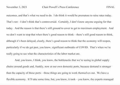Federal Reserve chairman Jerome Powell’s speech Federal Reserve chairman Jerome Powell’s speech