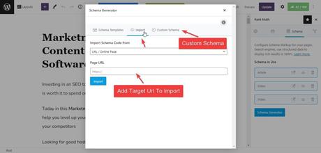 rank math pro schema options