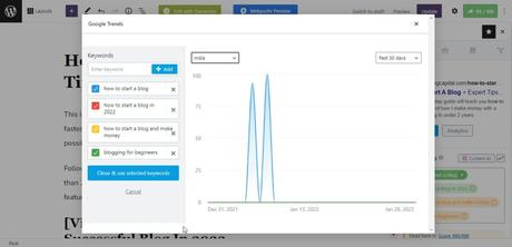 rankmath google trends insights