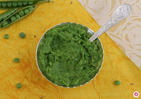 Buttered Green Pea Mash