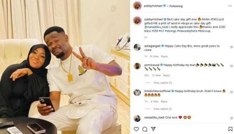 Zubby Michael Receives Plot Of Land On His Birthday