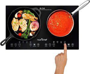 Best Cookware For Induction Cooktop NutriChef Double Induction Cooktop