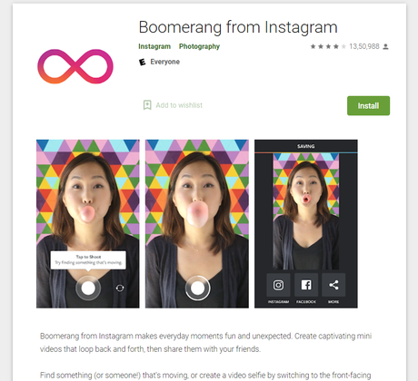 boomerang from instagram