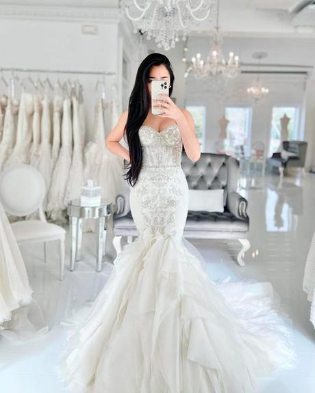 best bridal salons in atlanta bride dress tulle