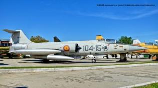 Museo del Aire, Madrid,  Lockheed F-104G Starfighter,  VICON pod,