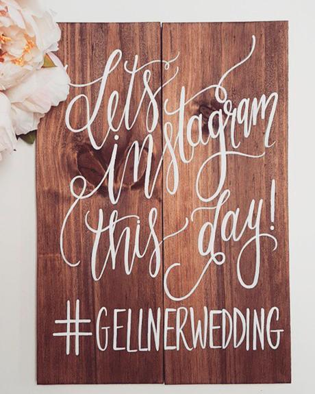 wedding hashtags by letter wooden gellner