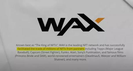Altcoin #2: WAX