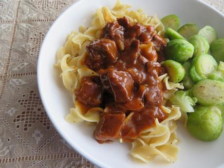 Tender Beef and Noodles for Two