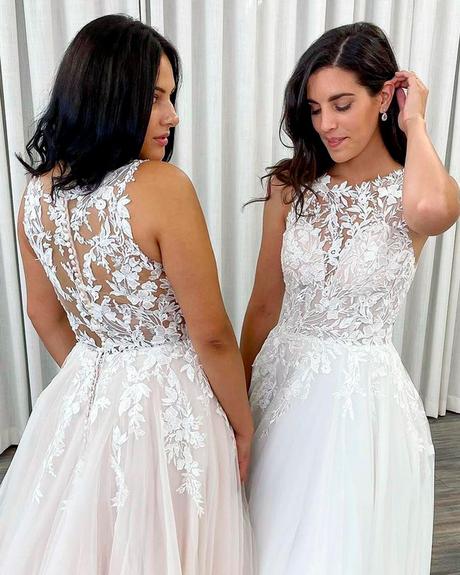 best bridal salons in austin color glitter lace bride a line