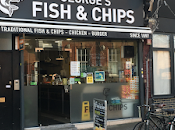 Tiles George's Fish Chips Shop, Tottenham Lane,