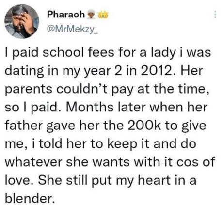 Man Recounts How Girlfriend Broke Up With Him And Still Invited Him To Her Wedding