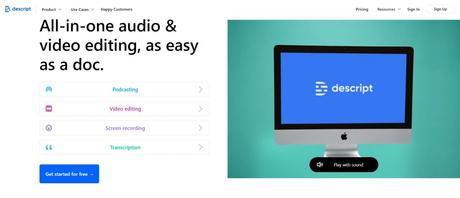 13 Best Transcription Software to Convert Audio to Text Descript- audio transcriptioon software