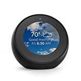 Echo Spot - Smart Alarm Clock with Alexa - Black