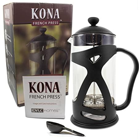 Idylc-Homes-KONA-French-Press-Coffee-Maker-Reviews