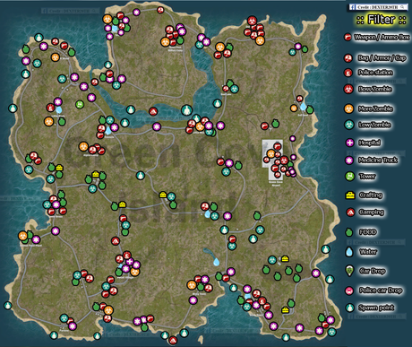 Afterinfection Map Loot