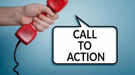 improve a website with call to actions