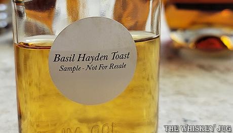 Basil Hayden Toast Label