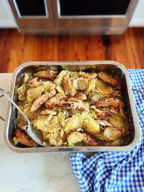 Simple Baked Honey Garlic Chicken Casserole