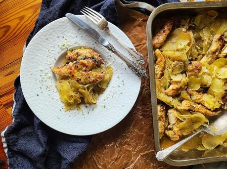 Simple Baked Honey Garlic Chicken Casserole