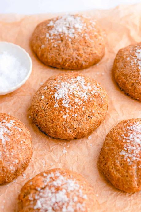 Vegan Dinner Rolls (Healthy, Whole Wheat Rolls)