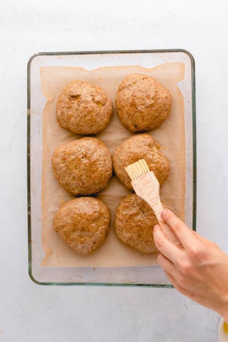 Vegan Dinner Rolls (Healthy, Whole Wheat Rolls)