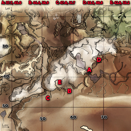 Ark Ragnarok Ice Wyvern Egg Locations – Map & Coordinates
