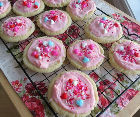 Valentine Sugar Cookies