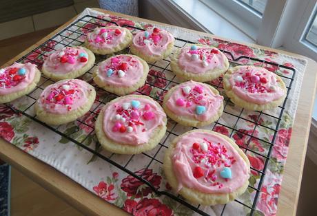 Valentine Sugar Cookies