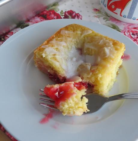 Glazed Cherry Coffee Cake