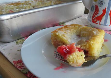 Glazed Cherry Coffee Cake