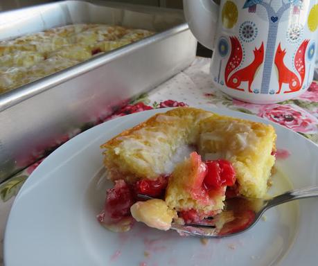 Glazed Cherry Coffee Cake