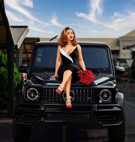 Mercy Eke Shares Gorgeous Photos to Celebrate Valentine’s Day