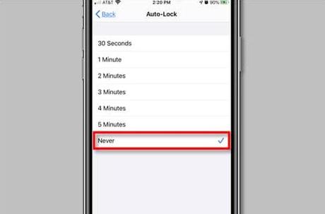 iPhone Screen Timeout: Stop iPhone Screen From Automatically Turning Off