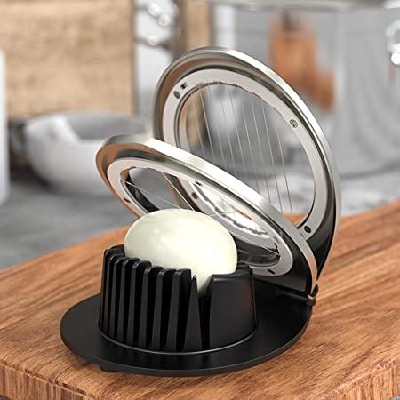 BiBury Stainless Steel Egg Slicer, Egg Cutter