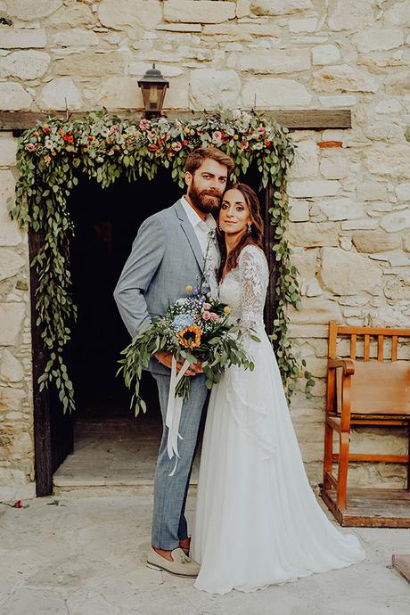 Rustic wedding in Cyprus with sunflowers and vivid colors │ Ariadni & Anatoli rustic-wedding-cyprus-with-sunflowers-vivid-colors_01