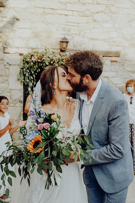 Rustic wedding in Cyprus with sunflowers and vivid colors │ Ariadni & Anatoli rustic-wedding-cyprus-with-sunflowers-vivid-colors_02