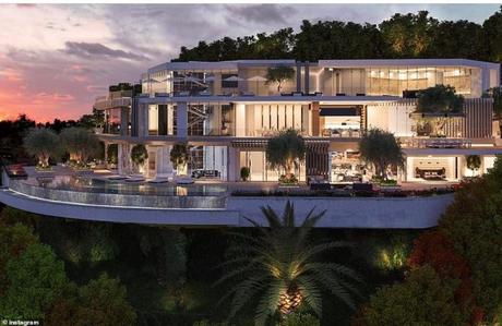 Demolition finally begins on Mohamed Hadid’s half-built Bel Air mega-mansion