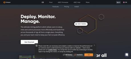 HiveOn OS platform for cryptocurrency