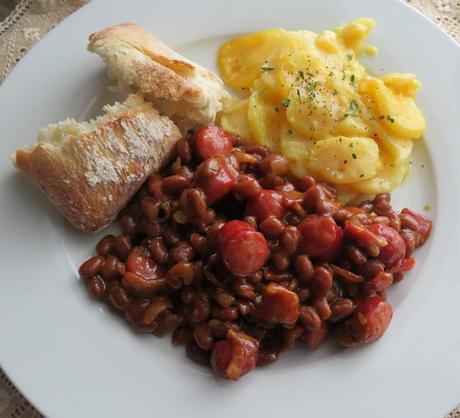 Skillet Beans & Wieners (small batch)