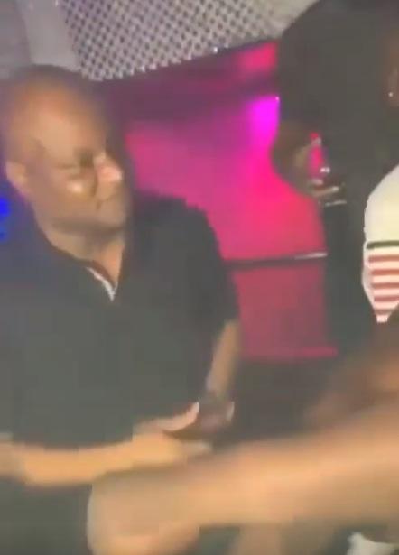 Throwback Video of Suspended Police Officer, Abba Kyari Chilling in a Nightclub