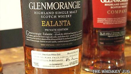 Glenmorangie Ealanta Label