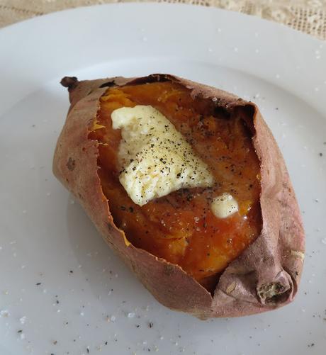 Air Fryer Baked Sweet Potatoes