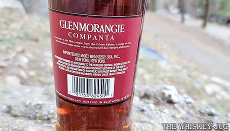 Glenmorangie Companta Label