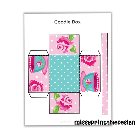 FREE Tea Party Printable Decorations