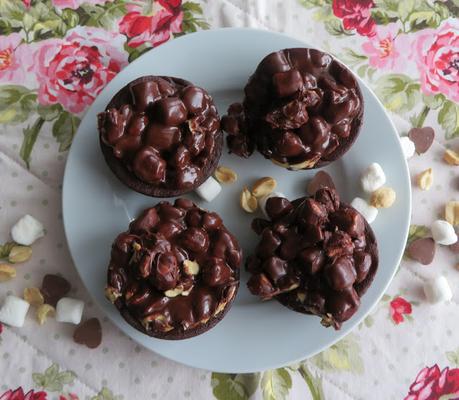 Rocky Road Brownie Bites