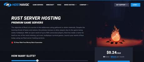9 Best Rust Server Hosting Providers in 2022 HostHavoc- best rust server hosting