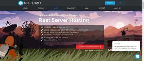 9 Best Rust Server Hosting Providers in 2022 Nodecraft- best rust server hosting